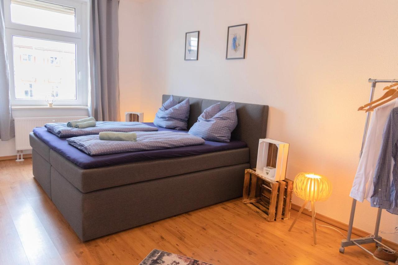 Blue Chili 01 - Top City Lage Am Hbhf Boxspringbett Bis 4 Pers Magdeburgo Esterno foto