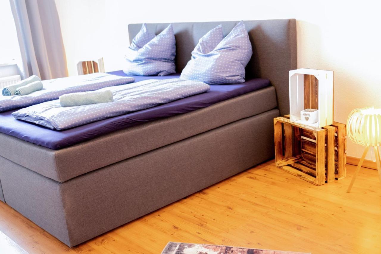Blue Chili 01 - Top City Lage Am Hbhf Boxspringbett Bis 4 Pers Magdeburgo Esterno foto