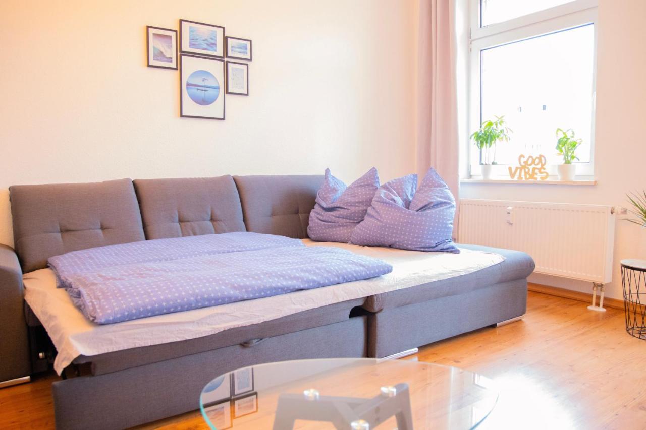 Blue Chili 01 - Top City Lage Am Hbhf Boxspringbett Bis 4 Pers Magdeburgo Esterno foto